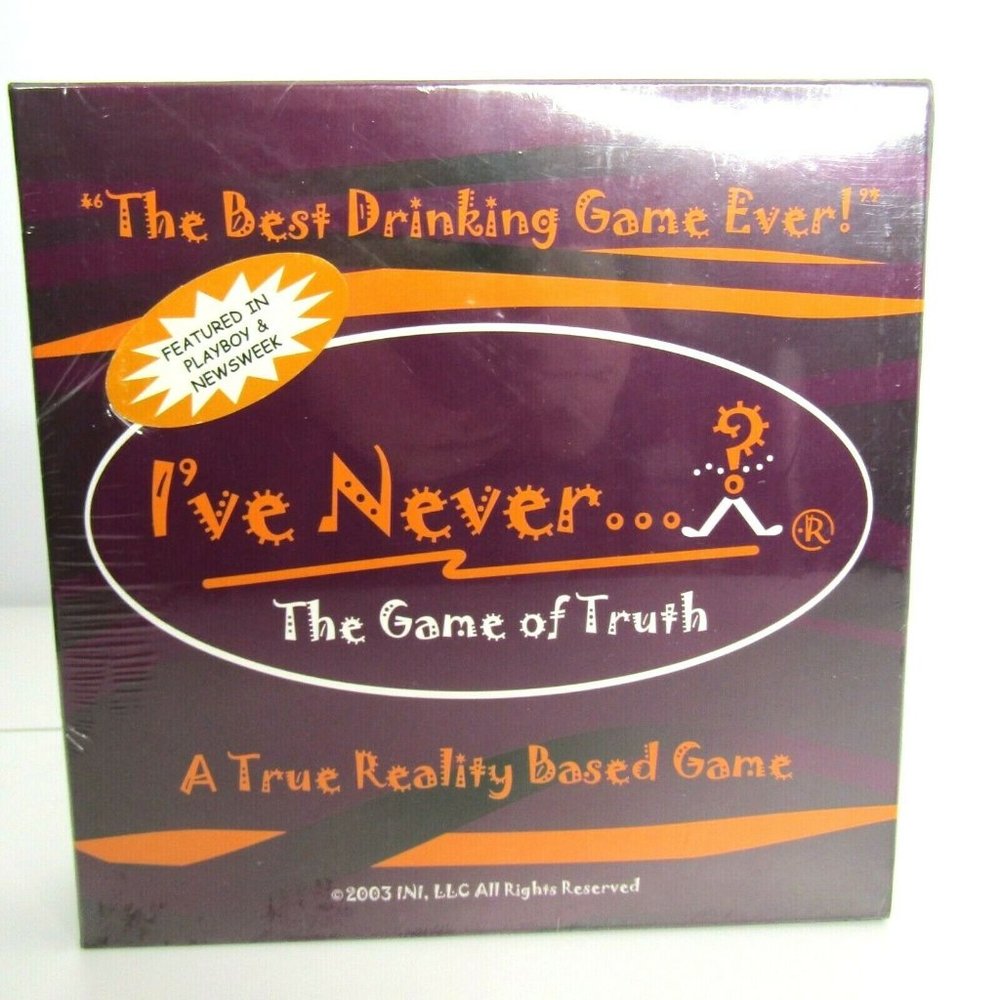 I've Never... The Outrageous Game of Truth - The Best Drinking Game Ever! New